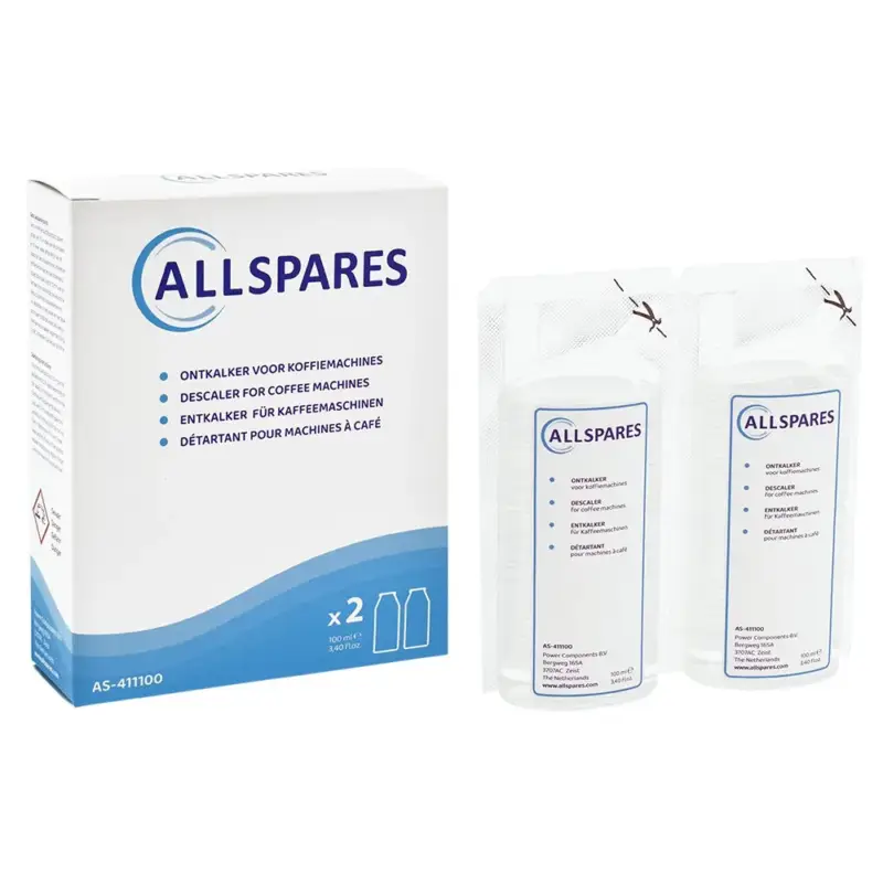 Ontkalker geschikt voor Delonghi EcoDecalk DLSC200 (2x 100ml) Beste Prijs