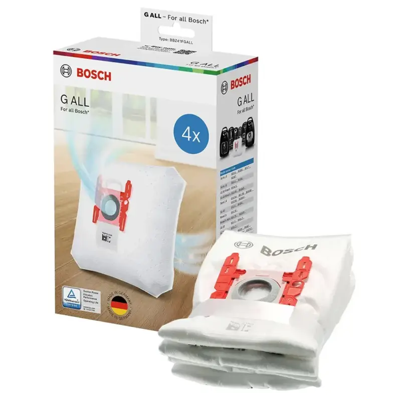 Bosch Type G ALL Stofzuigerzakken BBZ41FGALL (4st.) Bestseller