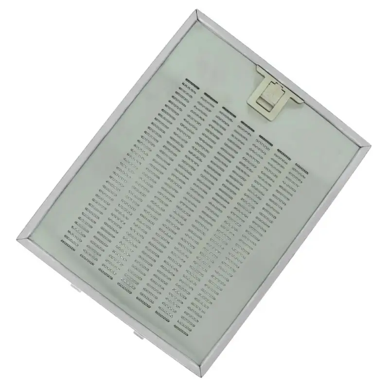 Gecertificeerd Airforce Metaalfilter 342x266x8mm AFGF22XCS / AFCGF22XCS