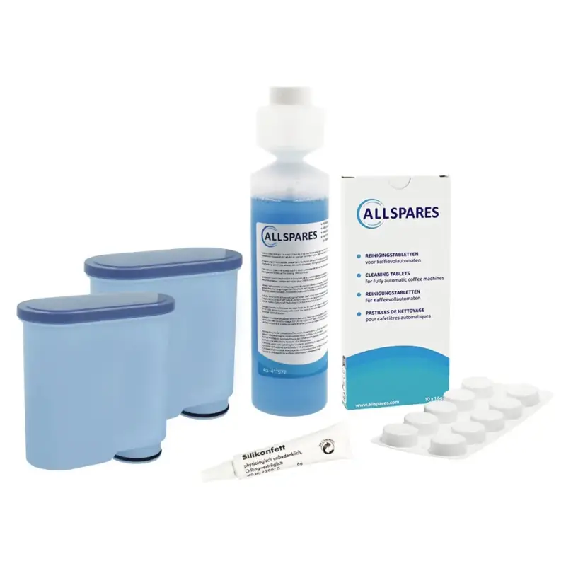 Onderhoudsset Koffiemachine Reinigingstabletten + Waterfilter +Melkreiniger geschikt voor Philips / Saeco Bestseller