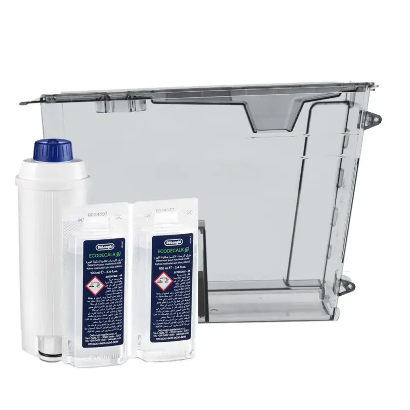 Delonghi Onderhoudsset Koffiemachine Waterreservoir AS00007802 + Waterfilter + Ontkalker Must-Have