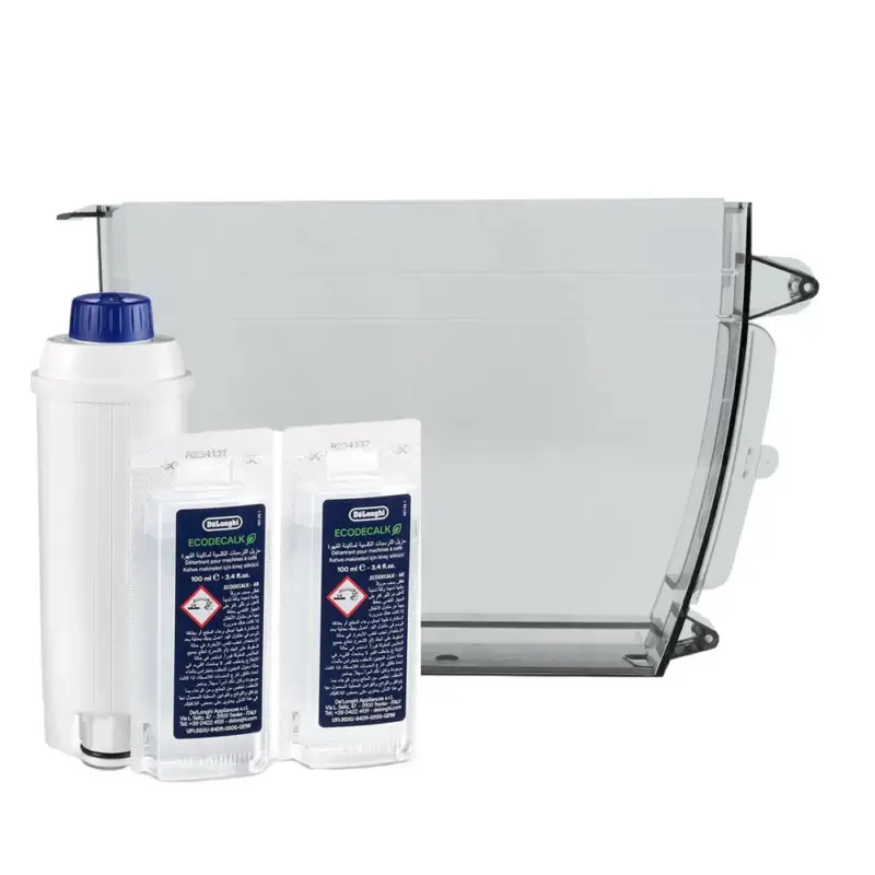 Delonghi Onderhoudsset Koffiemachine Waterreservoir + Waterfilter + Ontkalker Finale Uitverkoop