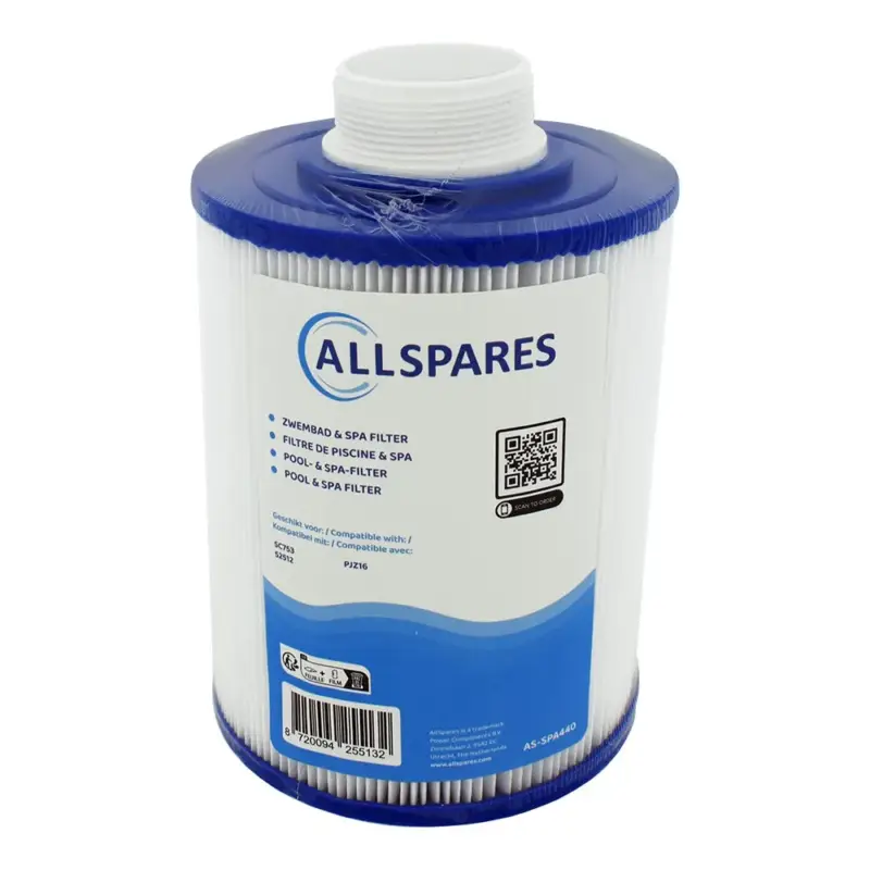 Spa Waterfilter geschikt voor Wellis AKU0037 / Jazzi 042035 / PJZ16 / 52512 Laatste Versie