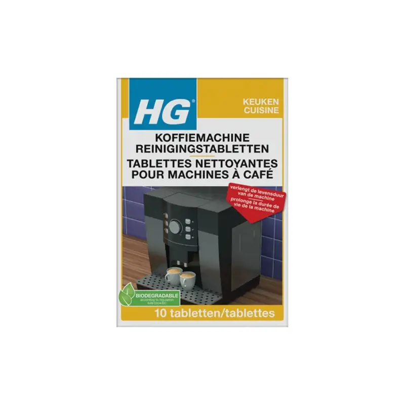 HG Koffiemachine Reinigingstabletten Merkproduct