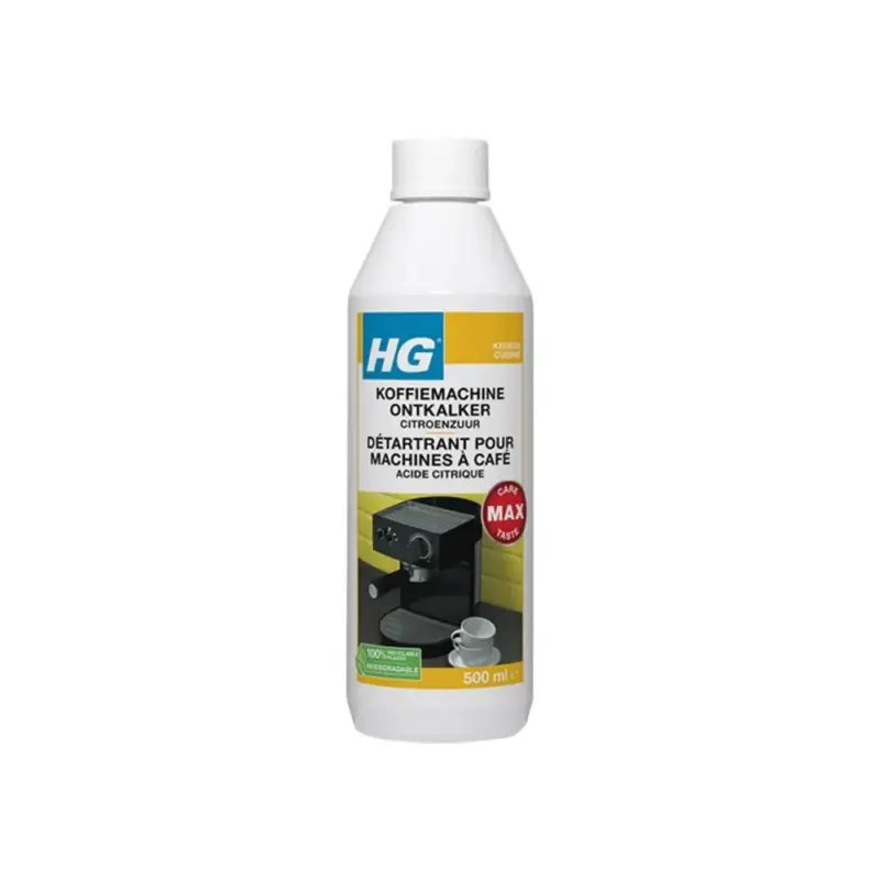 Tijdelijk Beschikbaar HG Koffiemachine Ontkalker Citroenzuur (500ml)