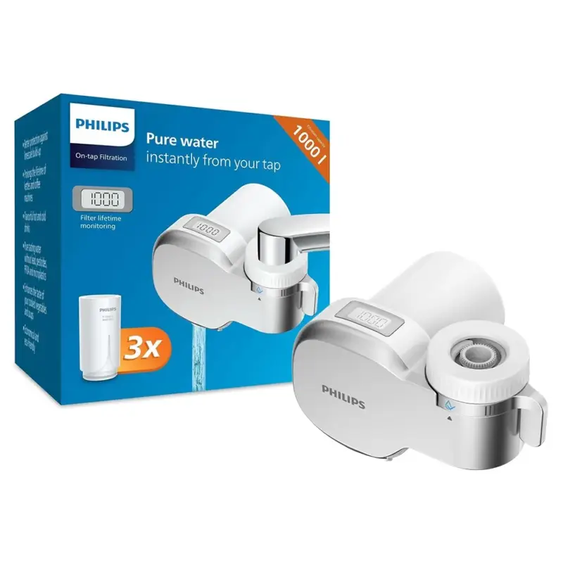 Direct Beschikbaar Philips On-Tap Waterfiltersysteem AWP3705P3 + 3 filters