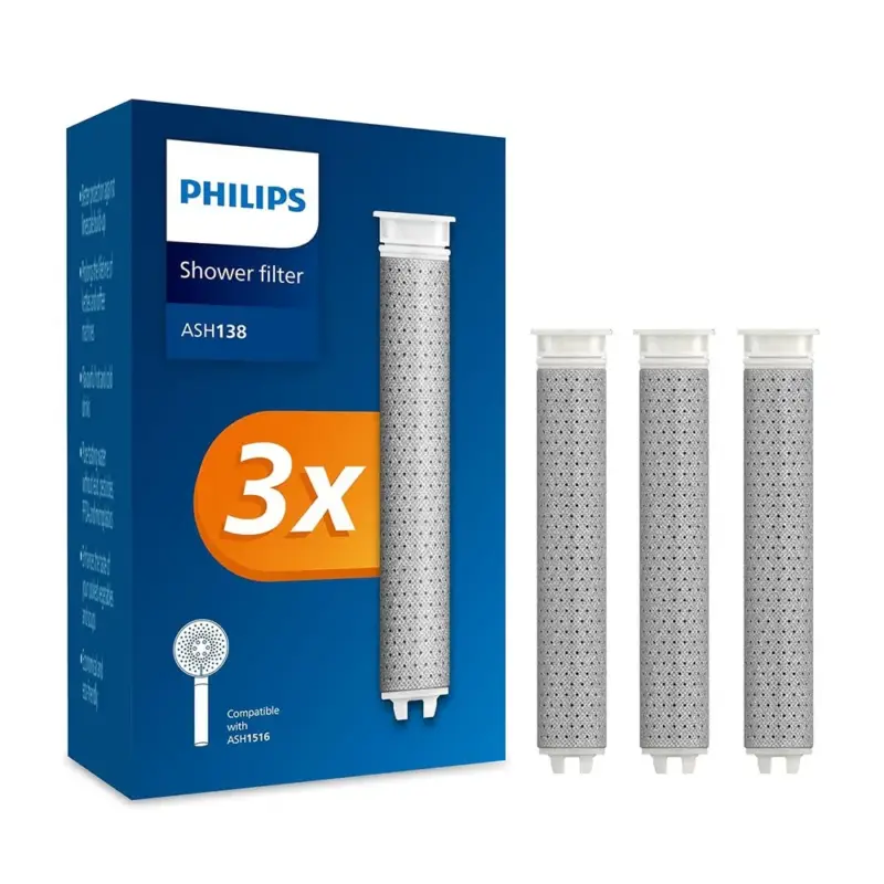 Philips Vervangingsfilter Douche (3St.) ASH138 Actieprijs