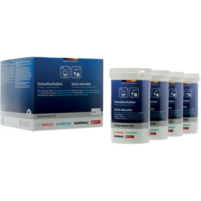 Gaggenau Ontkalker Wasmachine en Vaatwasser 00312331 (4x250gr) Merkproduct