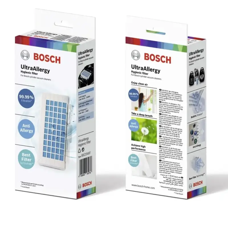 Siemens HEPA Hygiënefilter UltraAllergy Stofzuiger 17004549 Uitverkoop