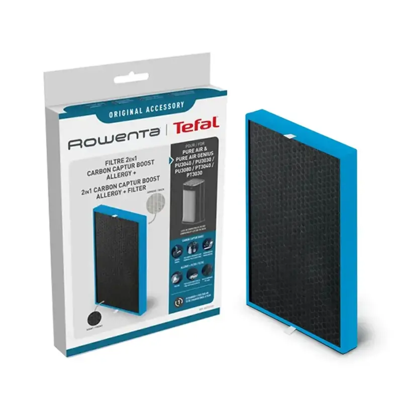 Alleen Vandaag Rowenta 2-in-1 Koolstof & Allergy Filter Luchtreiniger XD7231E0