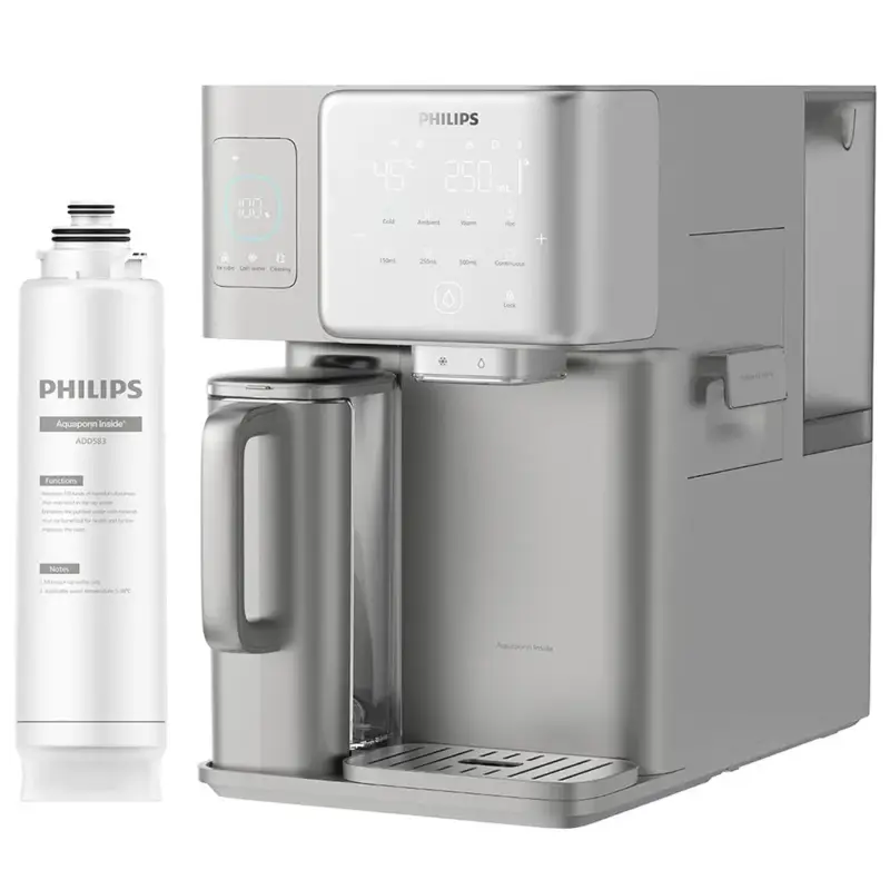 Gecertificeerd Philips Reverse Osmosis Waterstation Heet + Koud + Ijs ADD6922DG (filtert PFAS)
