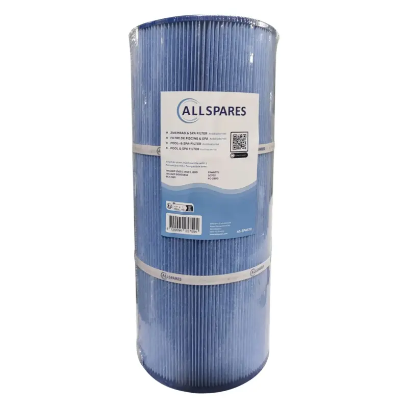 Actieprijs Spa Waterfilter voor Jacuzzi serie J300 / J400 / J500 / 6000383A (antibacterieel)