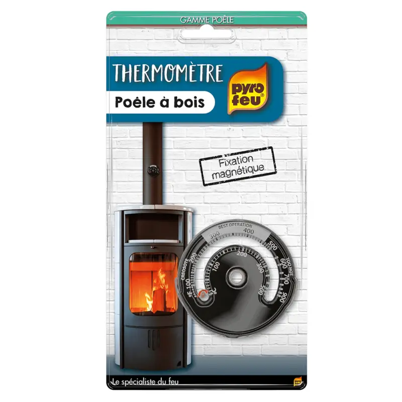 Pyrofeu Magnetische Thermometer voor Houtkachels Voordeelprijs