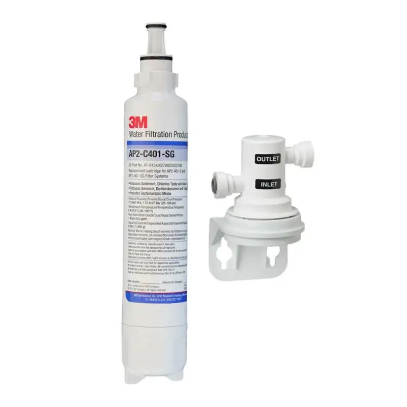 Premium 3M™ Waterfilterset Waterfilter AP2-C401-SG + Filterkop VB2-JG