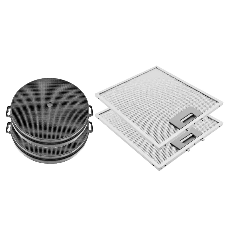 Favoriet Koolstoffilter (2St.) + Metaalfilter (2St.) geschikt voor Brandt AD1070X