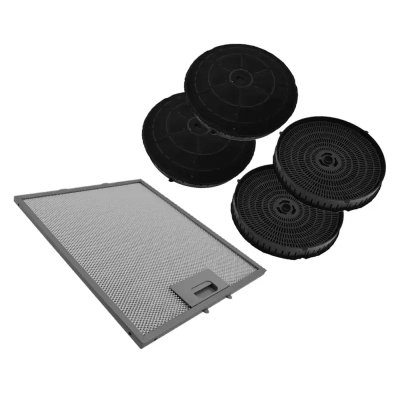 Koolstoffilter (4St.) + Metaalfilter (1St.) geschikt voor Essential B EHDD614/914 Uitverkoop