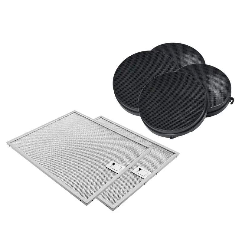 Aanbieding Koolstoffilter (4St.) + Metaalfilter (2St.) geschikt voor Falmec Quasar