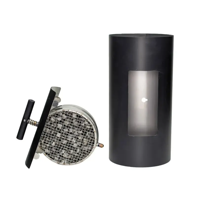 Speciale Aanbieding ABCAT® Houtrookfilter Ø150x300mm Zwart