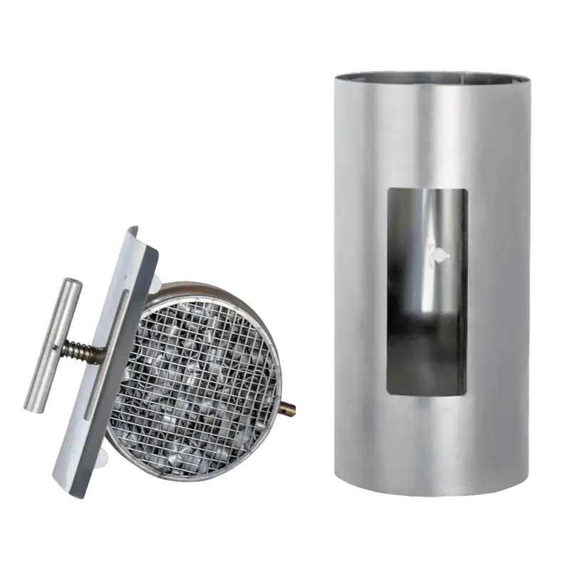 Exclusieve Aanbieding ABCAT® Houtrookfilter Ø180x330mm RVS