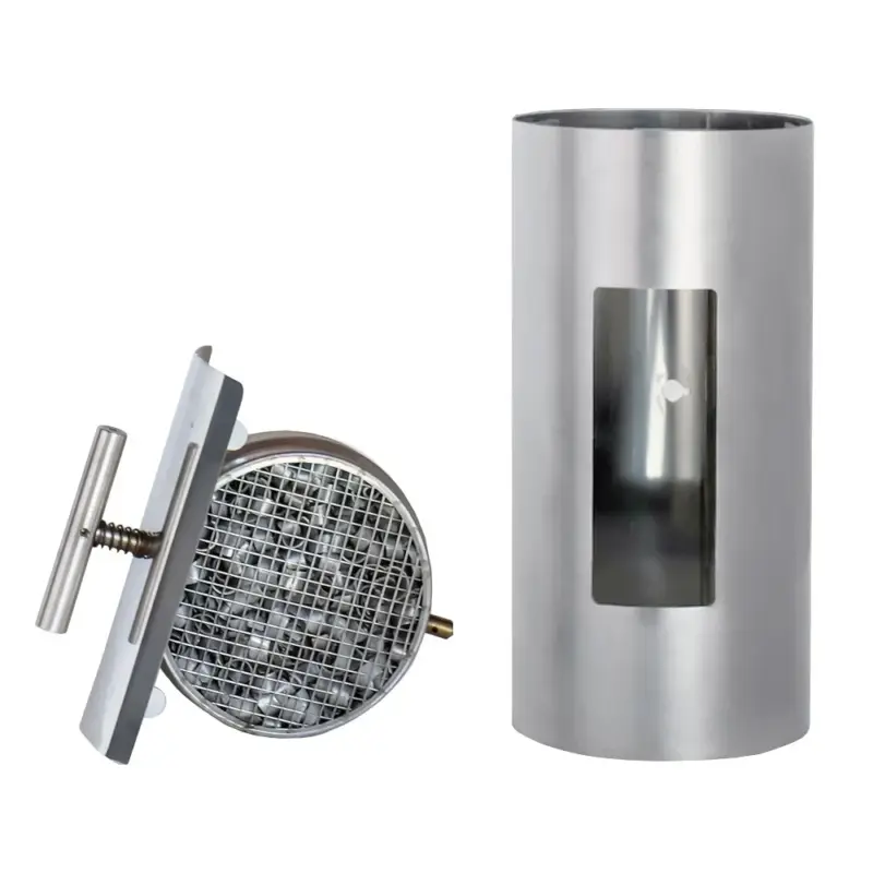 Beperkte Voorraad ABCAT® Houtrookfilter Ø130x300mm RVS