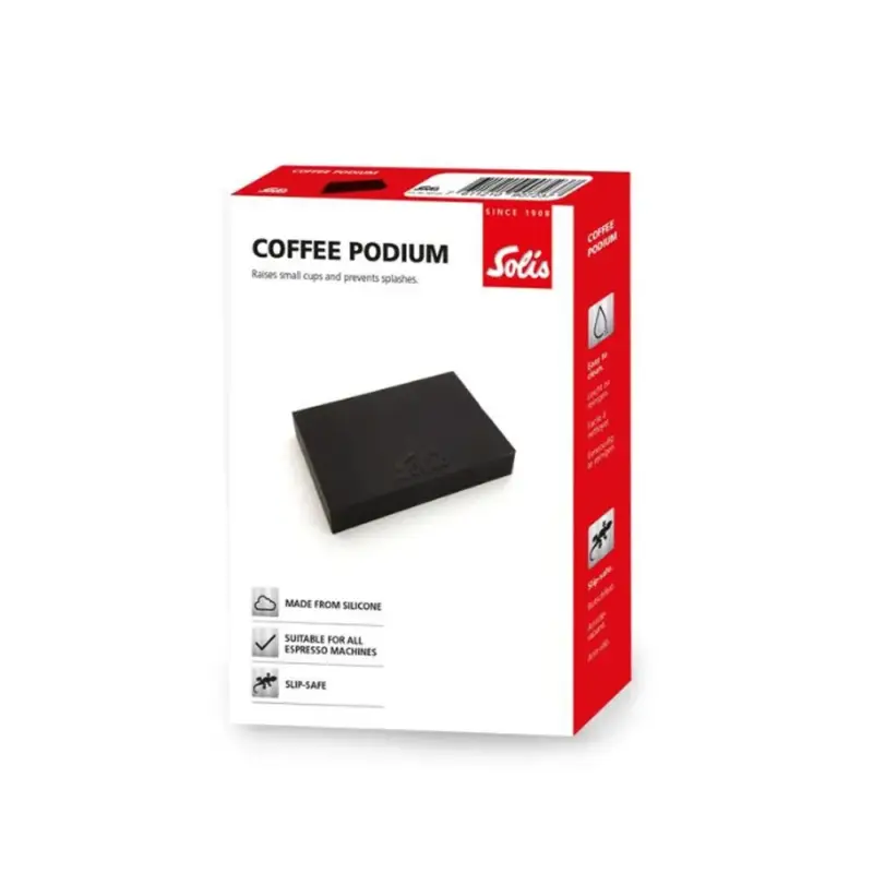 Flitsaanbieding Solis Koffie Podium Zwart 907.23