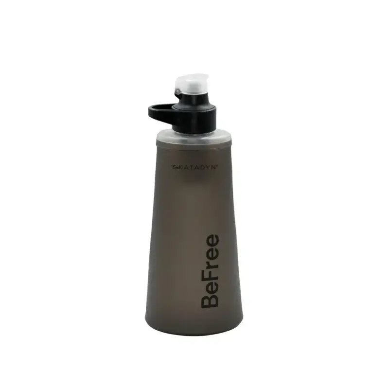 Katadyn BeFree AC Waterfilterfles Zwart 8021403 (1L) Gratis Retour