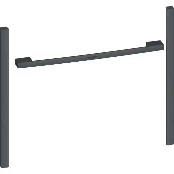 Flex Design Kit, 45 cm, antracietgrijs, voor een enkele Compact Oven FlexDesign AG 45 Compact/MW 45 17007783 Gereduceerde Prijs