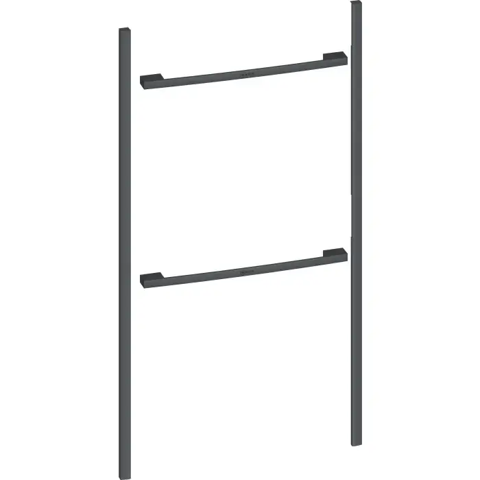 Flex Design Kit voor naadloze combinatie, 105 cm, antracietgrijs, voor een grote oven en een compacte oven SC FlexDesign AG 105 60 + 45 17007799 Voordeelprijs