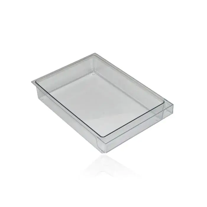 Flitsaanbieding Bosch / Siemens Bak transparant voor koelkast 300x212x58mm 00352558