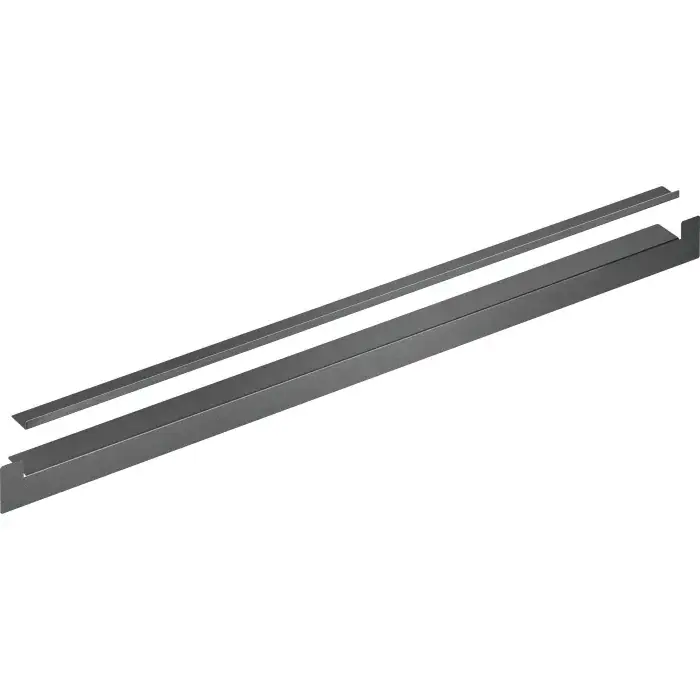 Rechtstreeks Van De Fabrikant Set decorstrips zwart (onderkant oven) 11013787 - HEZ660060