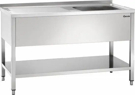 Seizoensaanbieding Bartscher Spoelcentrum 700 B1200 Bak RE | (B)120 x (D)70 x (H)85cm