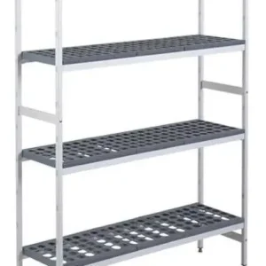 Bestel Nu HorecaTraders Opbergrek | 950x460x1800mm | 4 niveaus