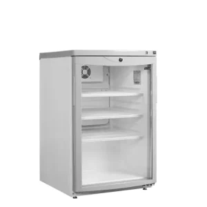 Flitsaanbieding HorecaTraders Flessenkoeler | Wit | Scharnierdeur | 4 instelbare voeten