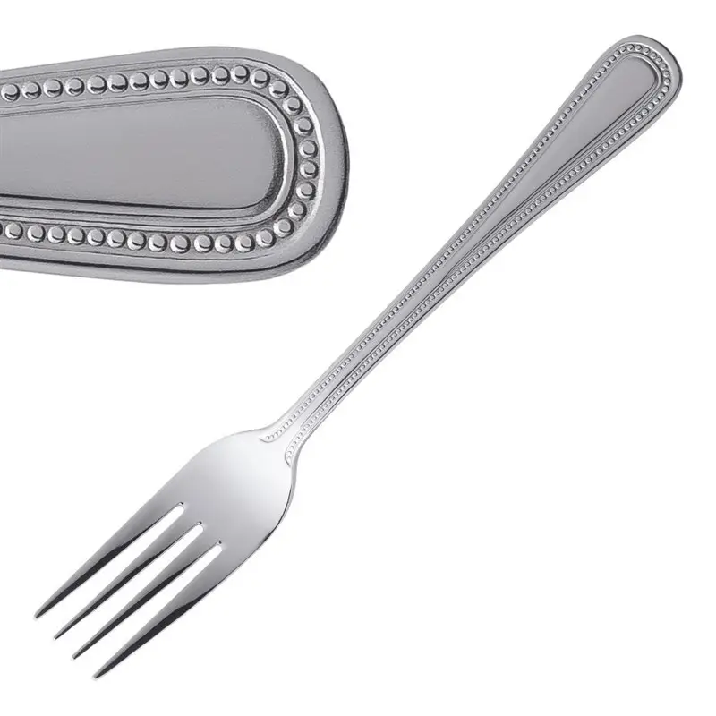 Gecertificeerd Olympia Bead Dessertvorken | 12 stuks