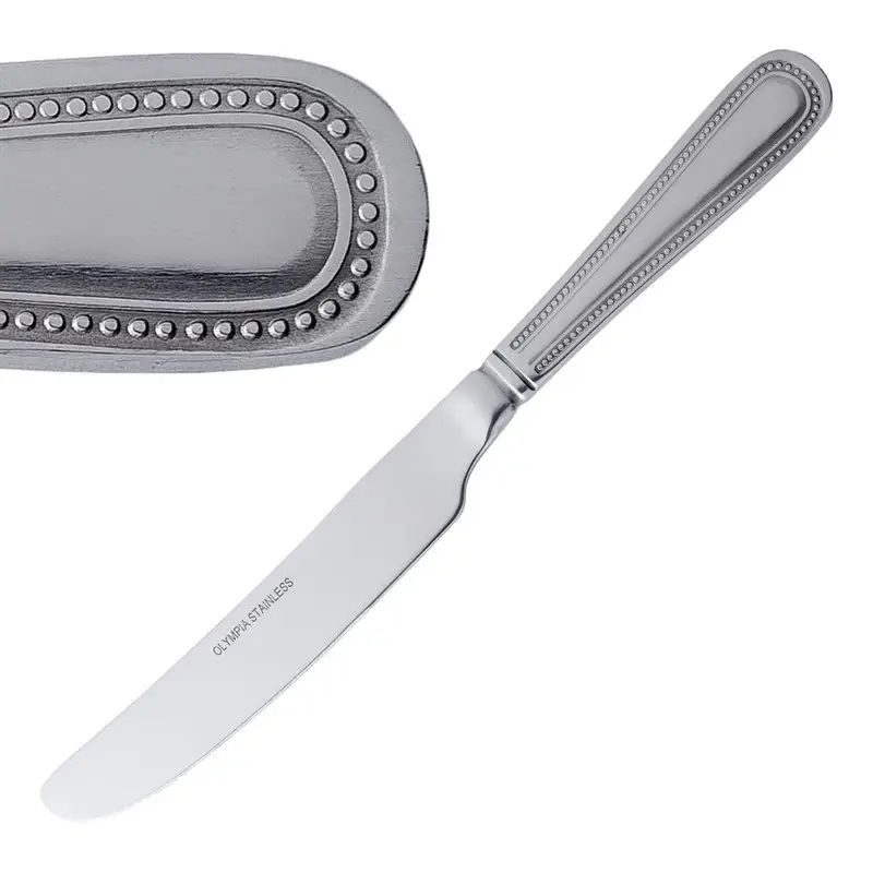 Gecertificeerd Olympia Bead Tafelmessen | 12 stuks