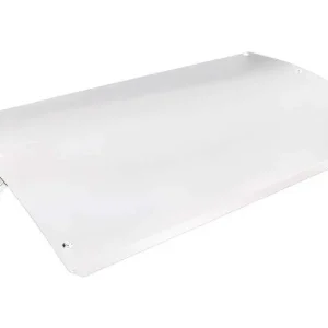Beschermdak - Verzinkt Staal - Wit - 1150x640mm Beperkte Voorraad