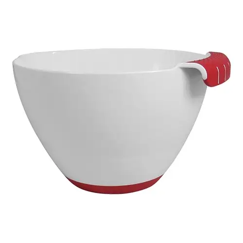 HorecaTraders Beslagkom | Kunststof| Antislip |4L | Ø24 x 15 cm Uitverkoop