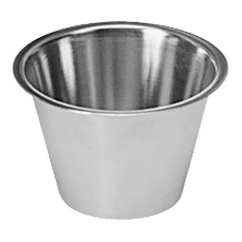 HorecaTraders Beslagkom | RVS | 0,5 L | Ø13 x 7 cm Shop Nu