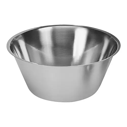 HorecaTraders Beslagkom | RVS | 8L | Ø34 x 17.5 cm Aanbieding