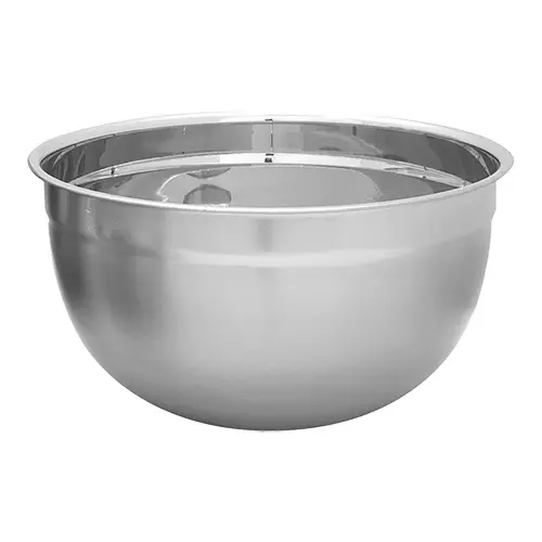 Shop Nu HorecaTraders Beslagkom | RVS | 9L |Ø31 x 16 cm