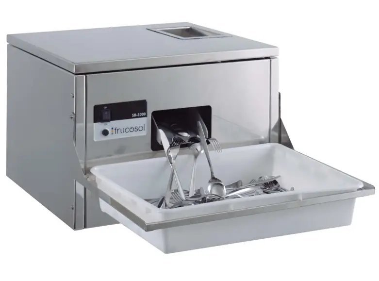 Veilige Betaling Frucosol Bestek polijstmachine | SH3000 | 230-110 v | 57x55x40(h) cm