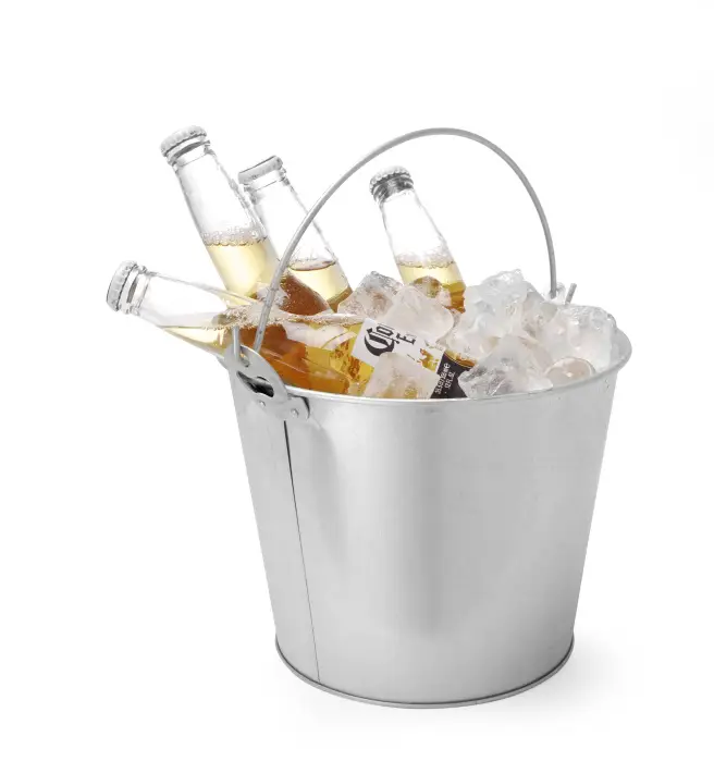 Uitverkoop Hendi Corona Emmer | Met Flesopener | ø230x(h)180