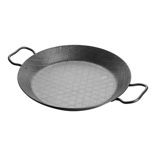 Op = Op HorecaTraders Bistro Serveerpan | Plaatstaal | Ø28 cm