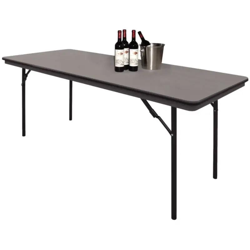 Voordeelprijs Bolero Inklapbare tafel zwart - 183cm