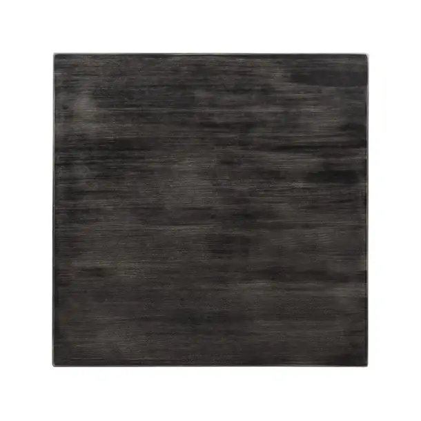 Premium Bolero Bolero voorgeboord vierkant tafelblad | Zwart | 70 cm