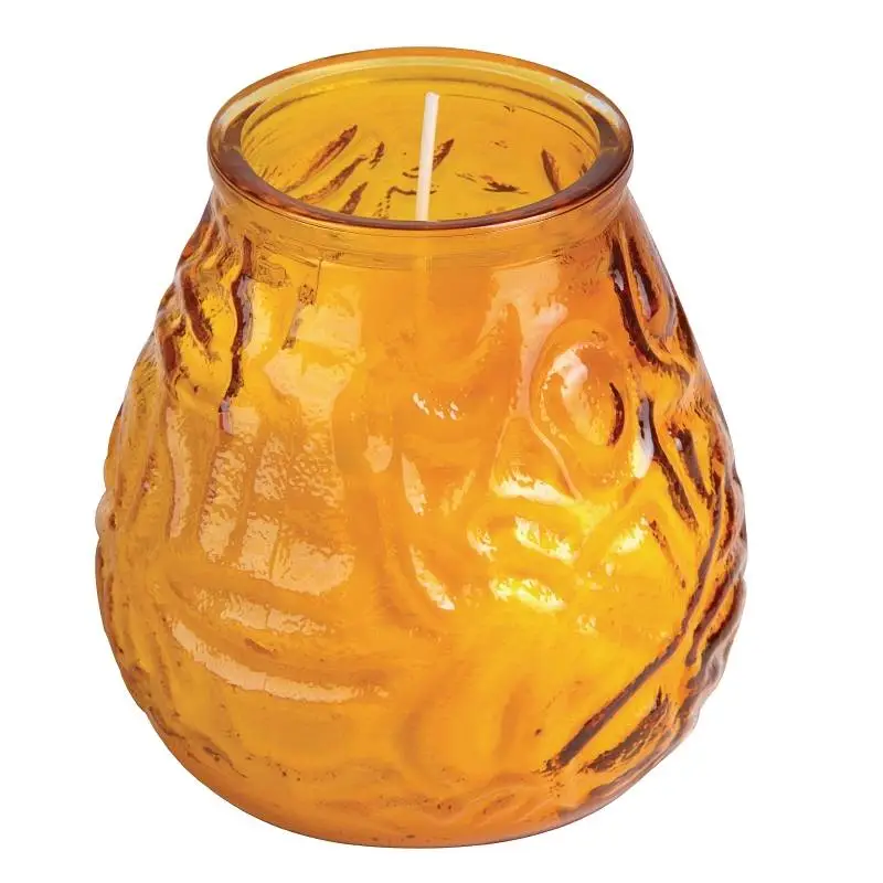 HorecaTraders Bolsius Lowboy Amber, tray van | 12 stuks Goedkoop