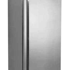HorecaTraders RVS vesselfreezer | 408 L | -22°C tot -18°C | 60hz | 60x53,3x150cm | zelfsluitend Populair
