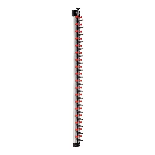 Actieprijs HorecaTraders Bordenrek | 18 Borden | Wandmodel | 145 x 13 x 13 cm