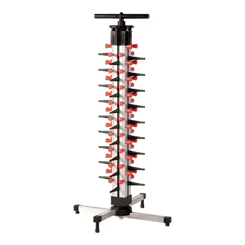 HorecaTraders Bordenrek | 36 Borden | Tafelmodel | 93 x 36 x 36 cm Nieuw