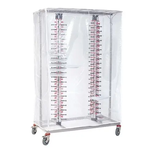 HorecaTraders Bordenrek Dubbel Hoes | 5.5 kg | Voor 186 Borden Model Speciale Aanbieding